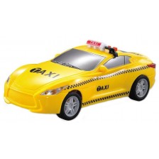 Детска играчка City Service - Такси, със звук и светлини -1