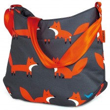 Чанта за бебешка количка Cosatto - Charcoal Mister Fox -1