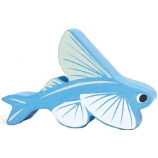Дървена фигурка Tender Leaf Toys - Летяща риба -1