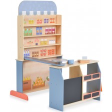 Дървена играчка Moni Toys - Супермаркет 