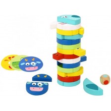 Дървена игра за баланс Tooky toy - Animals