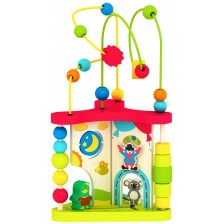 Дървена играчка Acool Toy - Дидактическа Монтесори кула -1
