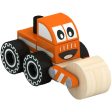 Дървена играчка за сглобяване Acool Toy - Валяк, 4 части -1