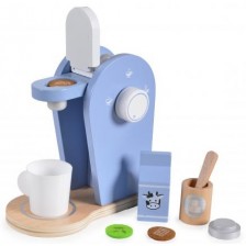 Дървен комплект Moni Toys - Сет за кафе -1