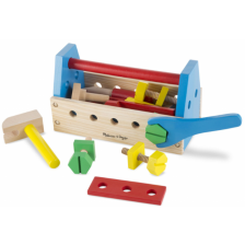 Дървена играчка Melissa & Doug - Кутия с инструменти -1