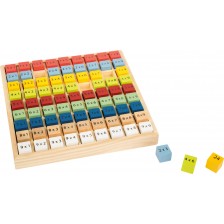Дървена таблица за умножение Small Foot -1