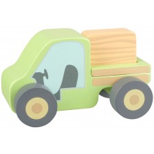 Дървена играчка Orange Tree Toys - Фермерски камион -1