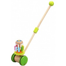 Дървена играчка за бутане Classic World - Дъга