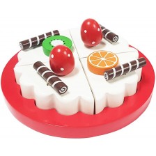 Дървена играчка Trousselier - Торта за Рожден ден -1