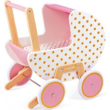 Дървена количка за кукли Janod - Candy chic