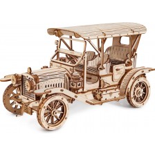 Дървен 3D пъзел Robo Time от 298 части - Винтидж автомобил -1