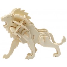 Дървен 3D пъзел Creativ Company - Лъв