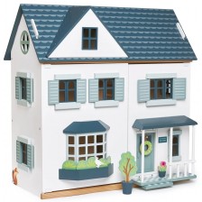 Дървена къща за кукли Tender Leaf Toys - Dovetail House -1