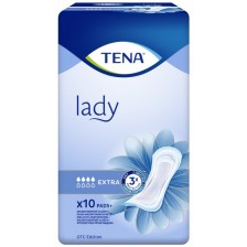 Дамски превръзки Tena Lady - Extra, 10 броя 