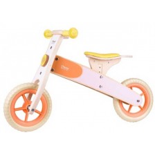Дървено колело за баланс Classic World - Пастелен цвят