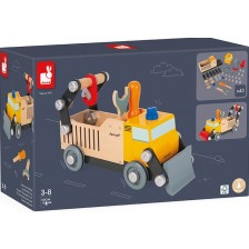 Дървена играчка Janod - Направи си камион Diy Brico Kids