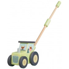 Дървена буталка Orange Tree Toys - Трактор -1