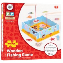 Дървена игра Viga - Магнитен риболов