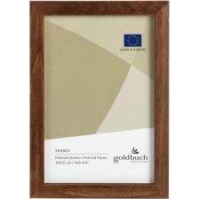 Дървена рамка за снимки Goldbuch Skandi - Кафява, 10 x 15 cm -1