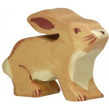Дървена фигурка Holztiger - Малък заек