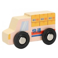 Дървена играчка Smart Baby - Камионче -1