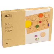 Дървен пъзел Andreu toys - Слънчева система