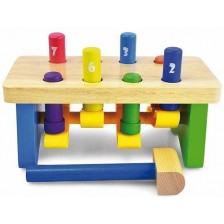 Дървена маса с чукче Acool Toy -1