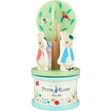 Дървена музикална въртележка Orange Tree Toys - Peter Rabbit