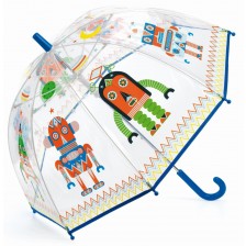 Детски чадър Djeco - Роботи -1