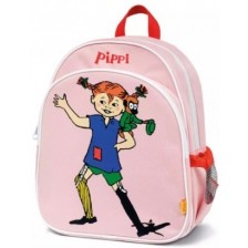 Детска раница Pippi - Пипи Дългото чорапче, розова -1