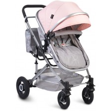 Детска комбинирана количка Moni - Ciara, розова -1
