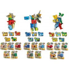 Детска играчка Raya Toys - Трансформиращ се робот, асортимент -1
