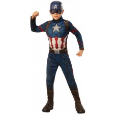 Детски карнавален костюм Rubies - Avengers Captain America, размер L