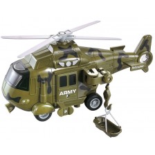 Детска играчка City Service - Военен Хеликоптер Resque, 1:20 -1