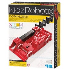 Играчка за сглобяване 4M Kidz Labs - Доминобот -1