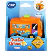 Детска играчка Vtech - Мини количка, училищен бус -1