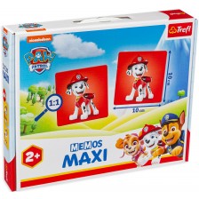 Детска мемори игра Memos Maxi - Пес Патрул -1