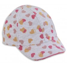 Детска лятна шапка с козирка с UV 50+ защита Sterntaler - Сърчица,  51 cm, 18-24 месеца -1