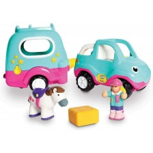 Детска играчка WOW Toys - Малката Поли с пони -1