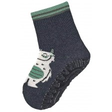 Детски чорапи със силикон Sterntaler - Fli Air, сиви, 21/22, 18-24 месеца -1