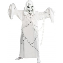 Детски карнавален костюм Rubies - Призрак, бял, размер S -1