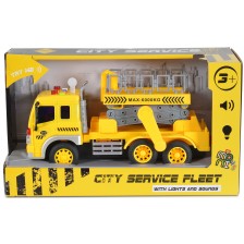 Детска играчка Moni Toys - Камион с вишка, 1:16 -1