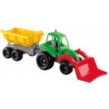 Детска играчка Ecoiffier - Трактор с ремарке -1