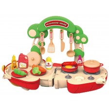 Детска играчка Ocie - Кухня в чанта гъбка -1