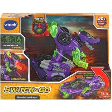 Детска играчка Vtech - Драконът Demolish (на английски език) -1