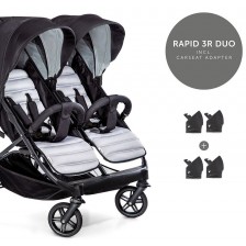 Детска количка за близнаци Hauck - Rapid 3R Duo -1