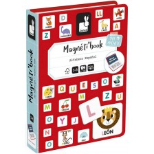 Детска магнитна книга Janod - Испанската азбука -1