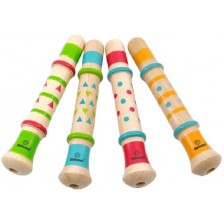 Детска дървена свирка Svoora - Звук на патица, асортимент
