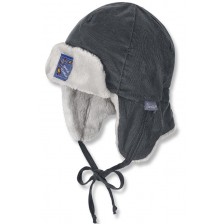 Детска зимна шапка ушанка Sterntaler - За момчета, 45 cm, 6-9 месеца -1