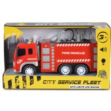 Детска играчка Moni Toys - Пожарен камион с помпа, 1:16